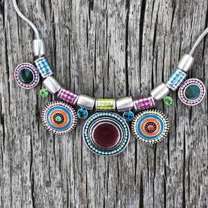 Colorful Ethnic Tribal Necklace